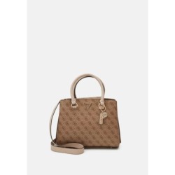 Guess NOELLE GIRLFRIEND SATCHEL Sac à main latte logo/brown