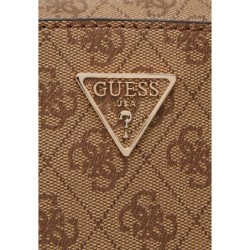 Guess NOELLE GIRLFRIEND SATCHEL Sac à main latte logo/brown