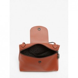 Sac bandoulière Le Pliage Xtra cuir LONGCHAMP Cognac