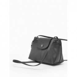 Sac bandoulière Le Pliage Xtra cuir LONGCHAMP Noir