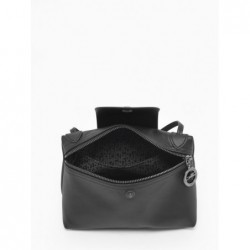 Sac bandoulière Le Pliage Xtra cuir LONGCHAMP Noir