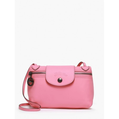 Sac bandoulière Le Pliage Xtra cuir LONGCHAMP Rose