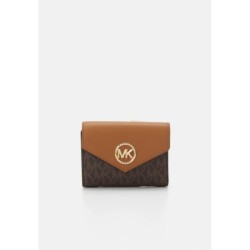 Michael Kors GREENWICH TRIFOLD Portefeuille brown/acorn