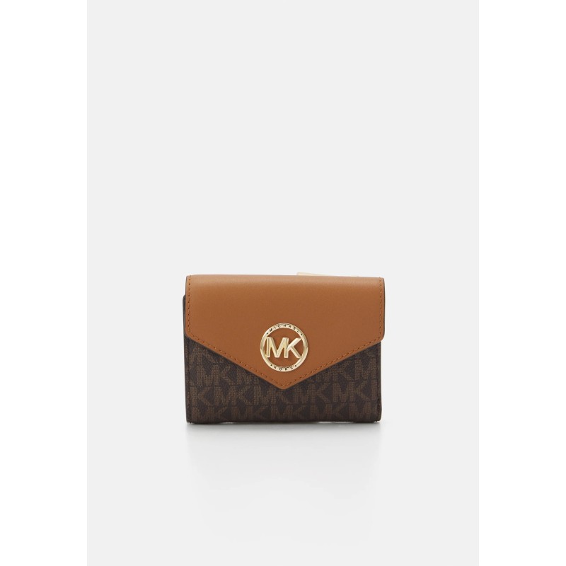 Michael Kors GREENWICH TRIFOLD Portefeuille brown/acorn