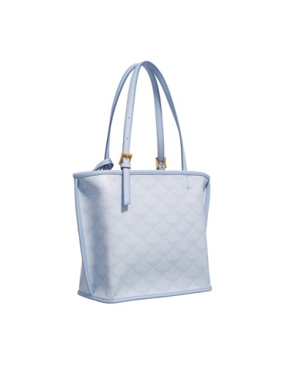 MCM Himmel Lts Shopper Mini Ancient Blue