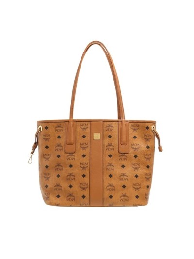 MCM Liz Vi Shopper Sml Co,One Size Cognac