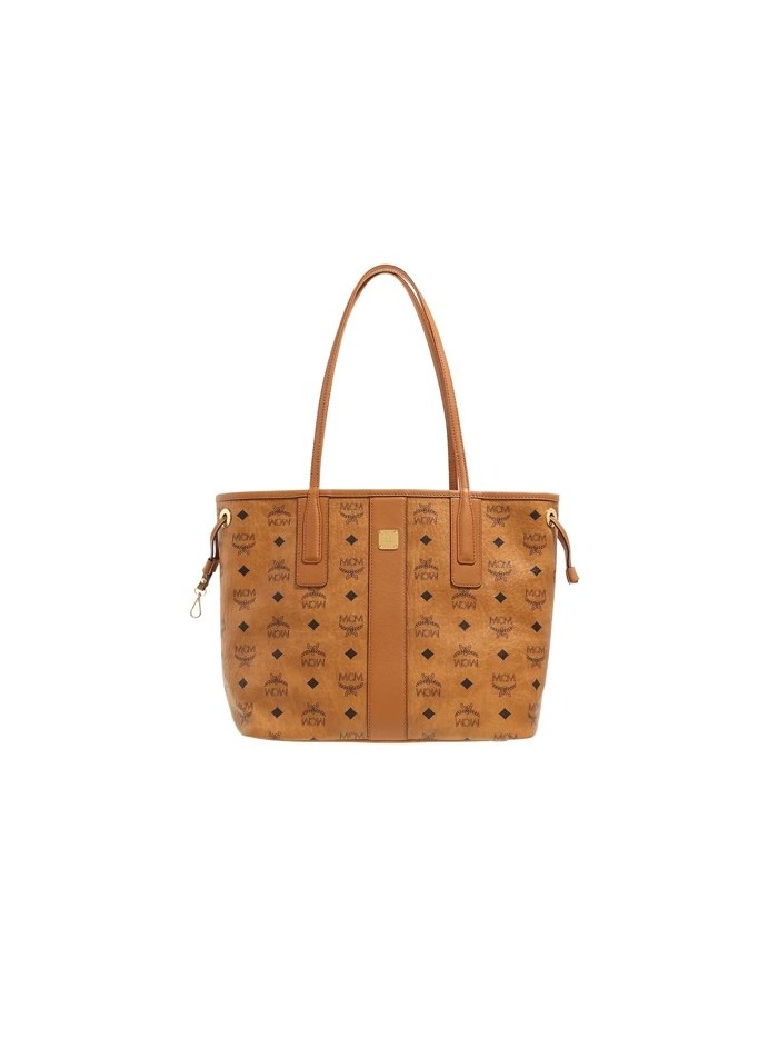 MCM Liz Vi Shopper Sml Co,One Size Cognac