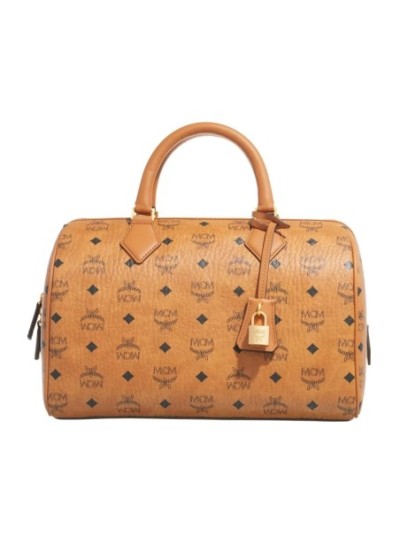 MCM Ella Vi Boston Med Co Cognac