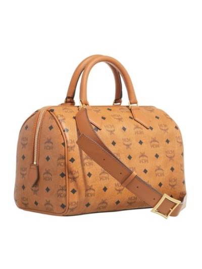 MCM Ella Vi Boston Med Co Cognac