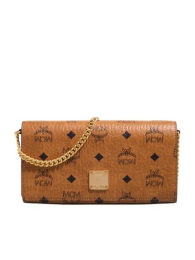 MCM Aren Vi Crossbody Mni Co Cognac