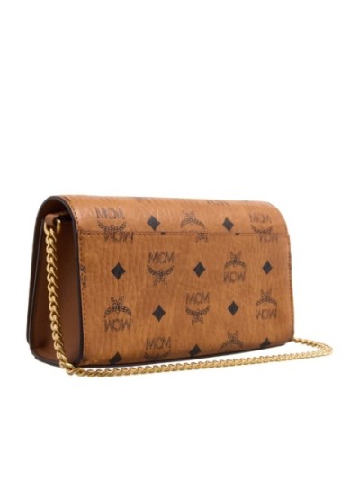 MCM Aren Vi Crossbody Mni Co Cognac