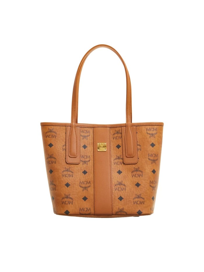 MCM Liz Vi Shopper Mni Co Cognac