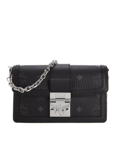 MCM Tracy Vi Crossbody Mni Bk Black