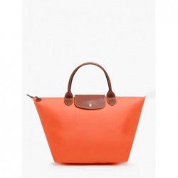 Sac porté main M Le Pliage LONGCHAMP Orange