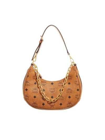 MCM Aren Vi Hobo Sml Co, One Size Cognac