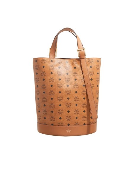 MCM Aren Vi Tote Med Cognac