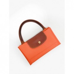 Sac porté main M Le Pliage LONGCHAMP Orange