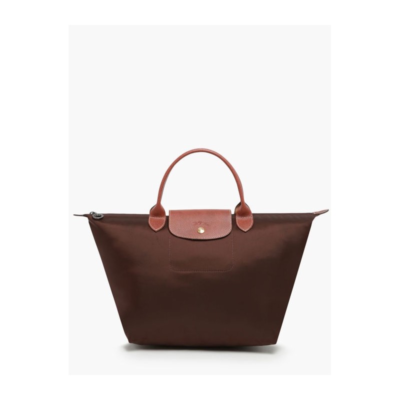 Sac porté main M Le Pliage LONGCHAMP Ebène