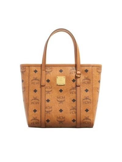 MCM Toni Vi Shopper Mni Co Cognac