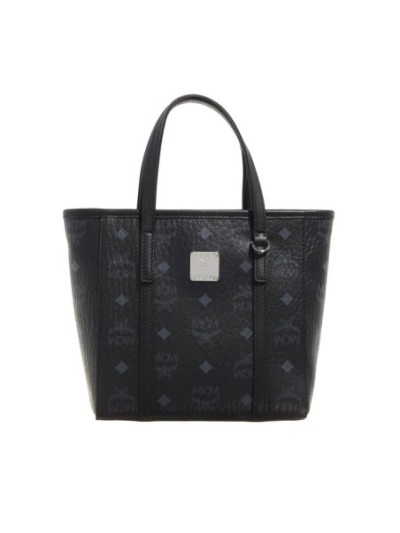 MCM Toni Vi Shopper Mni Bk Black