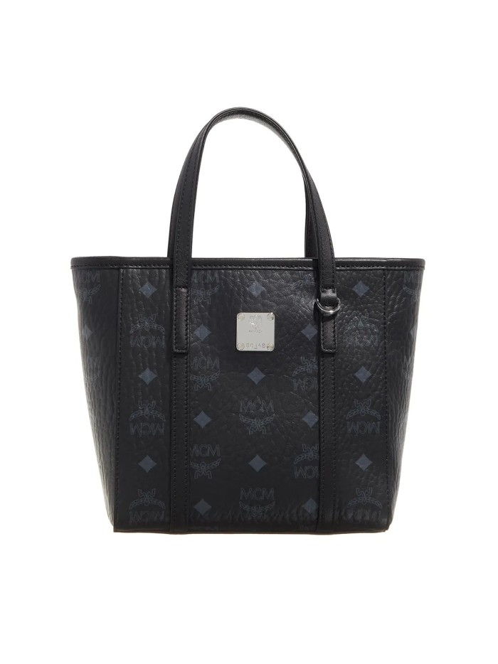 MCM Toni Vi Shopper Mni Bk Black