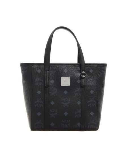 MCM Toni Vi Shopper Mni Bk Black