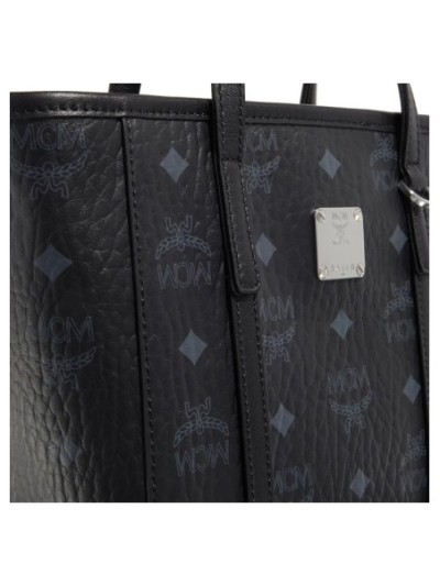 MCM Toni Vi Shopper Mni Bk Black