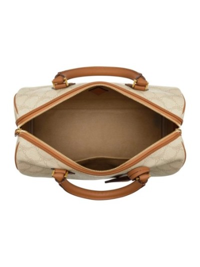 MCM Ella Lts Boston Medium Oatmeal