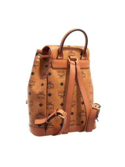 MCM Aren Backpack Mini Cognac