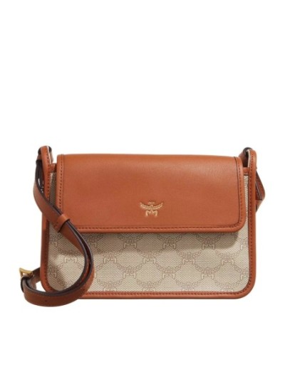 MCM Himmel Lts Crossbody Small Oatmeal