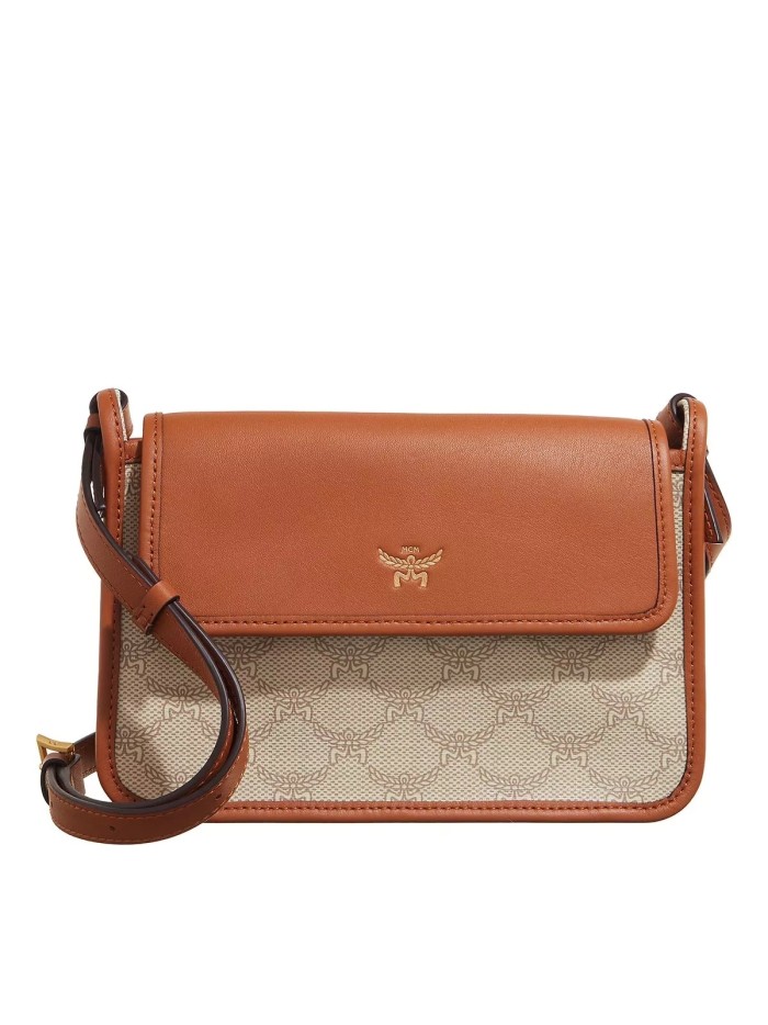 MCM Himmel Lts Crossbody Small Oatmeal