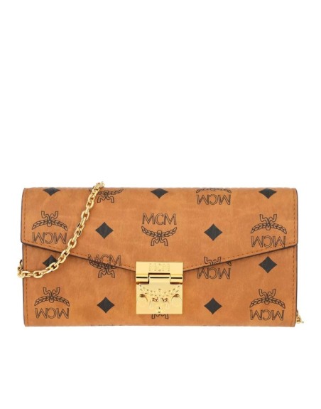 MCM Tracy Vi Woc Lrg Cognac