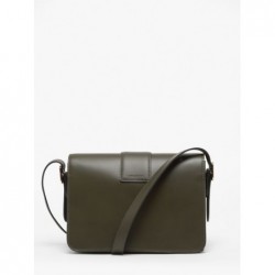 Sac bandoulière Box-trot cuir LONGCHAMP Kaki