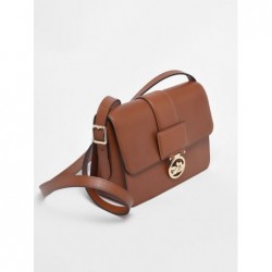 Sac bandoulière Box-trot cuir LONGCHAMP Cognac