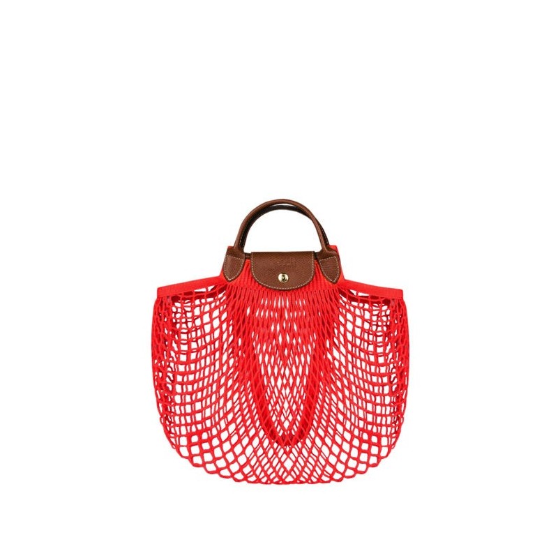 Sac à main Le Pliage Filet LONGCHAMP Rouge