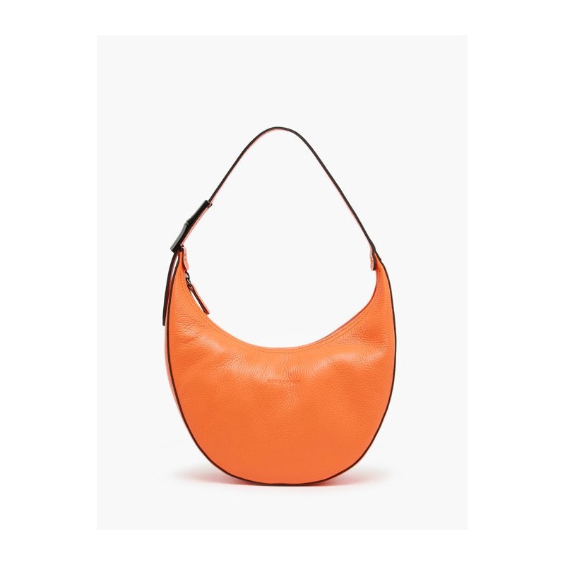 Sac porté épaule Le roseau essential cuir LONGCHAMP Orange