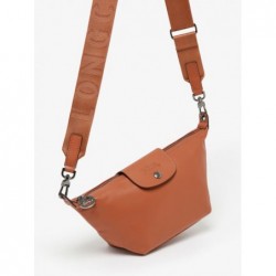 Sac porté épaule Le Pliage Xtra cuir LONGCHAMP Cognac