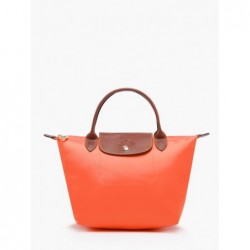 Sac porté main S Le pliage LONGCHAMP Orange